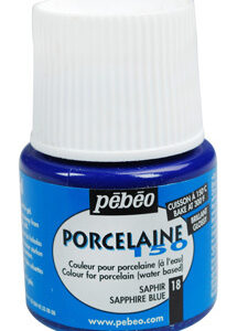 Porseleinverf Pebeo Porcelaine 150 45 ml. - 18 Sapphire Blue