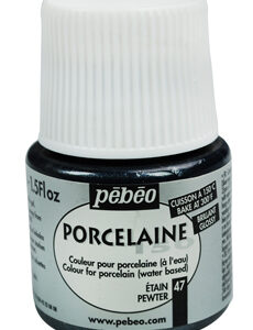 Porseleinverf Pebeo Porcelaine 150 45 ml. - 47 Pewter